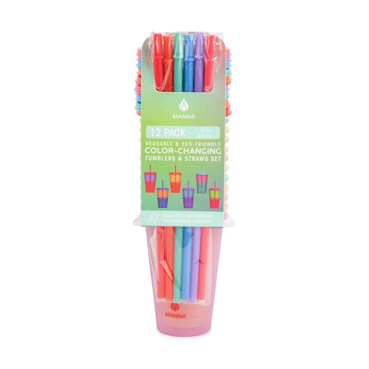 24-Piece Kid's Vivid Color-Changing Cup Set